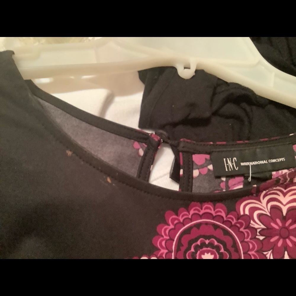 INC  multi color dress